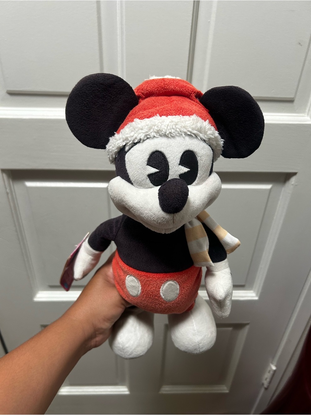 Mickey Mouse Side Stepper Dancing Christmas Holiday 13” Animated Musical Used
